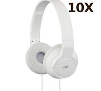 10X JVC HAS180 Lightweight Powerful Deep Bass Comfortable Over Ear Headphones