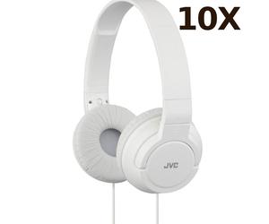 10X JVC HAS180 Lightweight Powerful Deep Bass Comfortable Over Ear Headphones