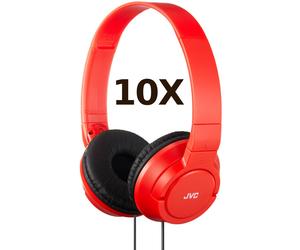 10X JVC HAS180 Lightweight Powerful Deep Bass Comfortable Over Ear Headphones