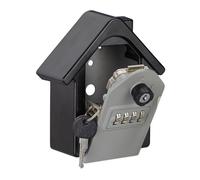 10x Key safe Wall-Mounted Lockbox Portable Compact Outdoor Key Holder Durable