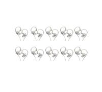 10X KZ EDX Pro In-Ear Headphone HIFI Bass Earphones with Detachable Cable Noise Cancelling Headphone No Microphone-E