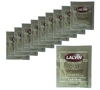 10x Lalvin QA23 White Wine Yeast 5g Sachet 16% Homebrew Wine Making 4.5L-23L