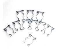 10x Large 50mm/2" Spring Tools - Terry Clip Garage Workshop - Secure Storage Holder