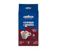 10x LAVAZZA CREMA E GUSTO GUSTO RICCO Italian Ground Coffe Espresso 250g | Caramel and Chocolate Notes, Arabic/Robust, Intensity 8/10, Dark Roast, for Italian Coffee Maker, Filter, French