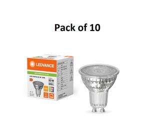 10X Ledvance 4.5W LED PAR16 GU10 Bulb 350lm, Dimmable CRI 927 930 940 OSRAM