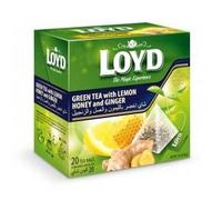 10x Loyd Green Tea Ginger,Lemon,Honey 40g