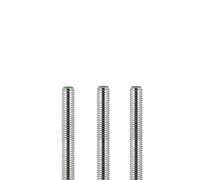 10x M4 x 300mm Threaded Bars A2 Stainless Steel Rod Studding