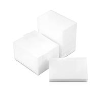 10x Magic Eraser Sponges Set for Mark，Scuffs and Stain Removal-Wall, Kitchen, Bathroom, Floor, Baseboard, All Surface Cleaner-Chemical-Free Melamine Durable White Sponges 10 * 6 * 2cm