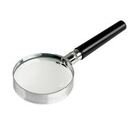 10X Magnification, Minimal Distortion, Essential Tool For Reading Small Letters On Bottles, Precision-ground Glass Lens, Comfortable Handle, Antique