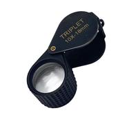 10X Magnifier Glass Lens Handheld Portable Eye Loupe Foldable Magnifier For Newspaper Reading Jewelry Stamps Inspection Portable Folding