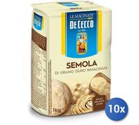 10X Multipack De Cecco Durum Wheat Semolina Flour