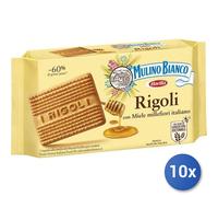 10X Multipack Mulino Bianco Rigoli Cookies 400G Honey
