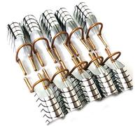 10X Nail Art Reusable Gel Acrylic French Tips Extension Guide Forms Tips Clever design
