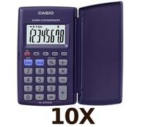 10X NEW Casio HL-820VER Pocket Calculator Euro € Conversion with Large Display