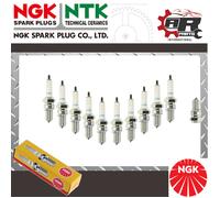 10x NEW GENUINE NGK Replacement SPARK PLUGS JR9B Stock No. 3188 Trade Price