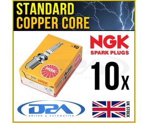 10x NGK BK6E 3536 Standard Spark Plug