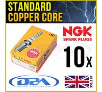 10x NGK BP7ES 2412 Standard Spark Plug