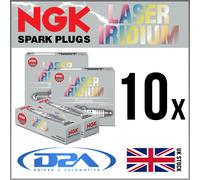 10x NGK LKAR9BI-10 95371 Laser Iridium Spark Plugs