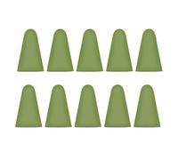 10x Nib Caps Scratch Resistant Mute Silicone Touchscreen Pen Tip Case Cover High Sensitivity Nib Sleeve Matcha Green