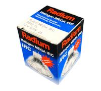 10x Pack RADIUM RJLS MEGA IRC 50W 12V 24deg 5012 FL GU5.3 MR16 Halogen