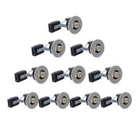 10X Paul Russells Gu10 Fir Downlight Polished Chrome Bezel Recessed Ceiling Downlights Spotlights