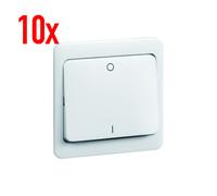 10x Peha Rocker D 80.642.02 Pure White Push Button Switch Peha Rocker 00187611