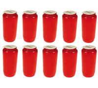 10x Premium Composition Grave Light No. 7 Grave Candle Grave Lantern Candle