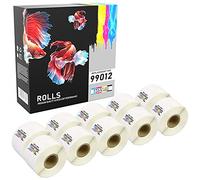 10x Prestige Cartridge 36mm x 89mm Address Labels Compatible with 99012 (260 Labels per Roll)
