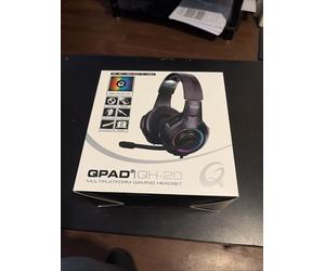 10x QPAD QH-20 RGB Stereo Gaming Headset Multi-Platform Black