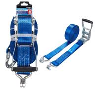 10x Ratchet Straps Tie Down 50mm X10 Meter 5 tons Heavy Duty Claw Lorry Lashing
