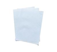 10x Reams of 500 - A4 Exercise Paper, 8mm Lined, 5000 Sheets, 75gsm, 297 x 210mm Unpunched