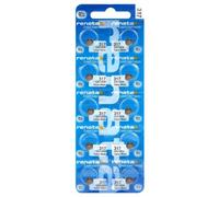 10x Renata 317 SR516SW Silver Oxide 1.55V Watch Batteries Swiss Made