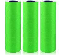 10x Rolls OR 5000 Labels Price Gun Labels 21 x 12mm CT1 Labels 22x12 21x12 fits MoTex Puma Lynx (Green)