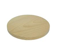 10x Round Circular Wooden Chopping Board Cutting Pizza Wood Double Sided 15cm