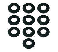 10x Rubber Washing Machine Hose Pipe Washers - Universal ¾” Inlet Seals for Cold Water Inlet Pipe Fittings - Leak-Proof O-Ring Gasket Seals for Dishwasher, Garden Tap, and Laundry Connector - 10 Pack