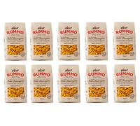 10x Rummo Tubetti Zita N°31 Pasta Lenta Lavorazione Pasta Made of Dough Wheat Molina, Bronze Drawing 500 g