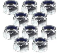 10x Self Locking Nylock Nuts M18 x 1.5mm Replacement for Massey Ferguson 175 178 185 Tractor