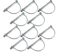 10x Shaft Locking Pins Round 11 x 89mm Replacement for JCB Excavator Backhoe Loadall Fastrac