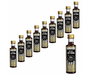 10x Still Spirits Top Shelf Sea Beast Spiced Rum 50ml Essence Flavours 2.25L