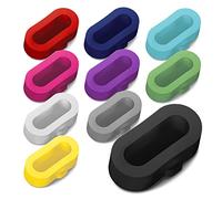 10x subtel Charging Port Protector Compatible for Garmin Fenix 6/6 Pro Fenix 5 Venu 2/2s Forerunner 245/45/945 vivoactive 4/4s/3 Instinct Anti Dust Plugs Silicone Charger Cover Set - Multicoloured