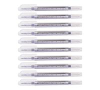 10x Surgical Skin Marker Pen with Paper Ruler for Skin Lips Double Head Pen