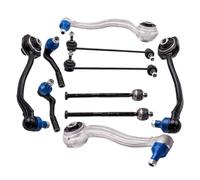 10x Suspension Control Arm Set Front Upper + Lower Compatible For CL203 W203