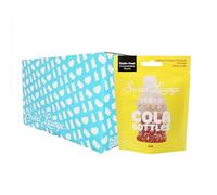 10x Sweet Lounge Vegan Cola Bottles Pouch | 10x 65g Pouches | Plastic free compostable packaging. Natural Colours & Flavours | Gluten-Free. Vegan