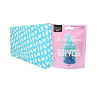 10x Sweet Lounge Vegan Fizzy Blue Raspberry Pouch | 10x 65g Pouches | Plastic free compostable packaging. Natural Colours & Flavours | Gluten-Free. Vegan