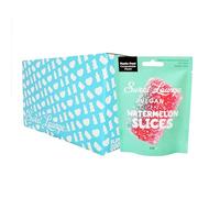 10x Sweet Lounge Vegan Fizzy Watermelon Pouch | 10x 65g Pouches | Plastic free compostable packaging. Natural Colours & Flavours | Gluten-Free. Vegan