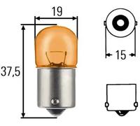 10x Turn signal lamp bulb BAU15s 8GA 002 071-051 HELLA for SKODA VW BMW VESPA