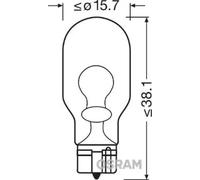10x Turn signal lamp bulb SV8.5-8 921 OSRAM for OPEL LAND ROVER AUDI RENAULT VW