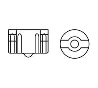 Bosch Pure/Lt W21/5W 12V 21/5W W3X16Q 1987302252