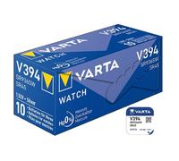 10x Varta 394 SR936SW Silver Oxide 1.55V Watch Batteries