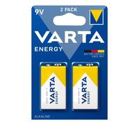 10x Varta Energy Batteries 2er Alkaline E-Block 9 V Industrial Universal Power